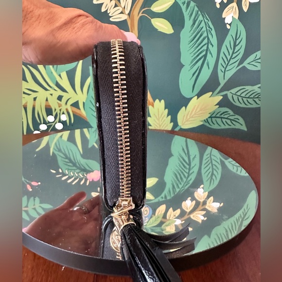 GUCCI Soho Zip Around Long Wallet 🔥😎 Black Patent - Picture 8 of 10